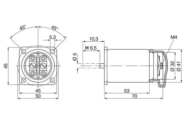 Interruptor solenoide Mercedes A0000740788