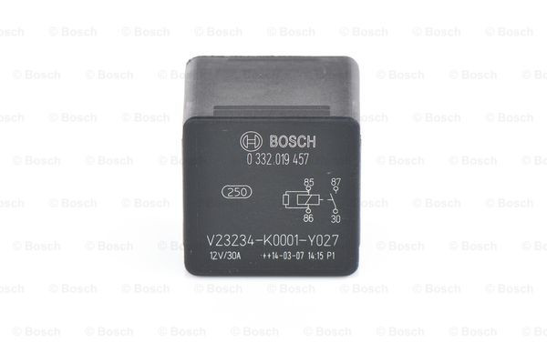 Relé del aire acondicionado 0332019457 Bosch