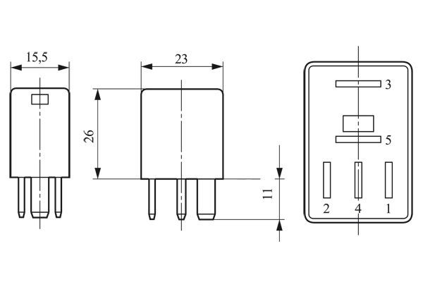 0332207402 Bosch Intermitente de espejo