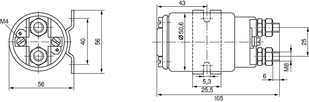 Interruptor solenoide Bosch 0333009018