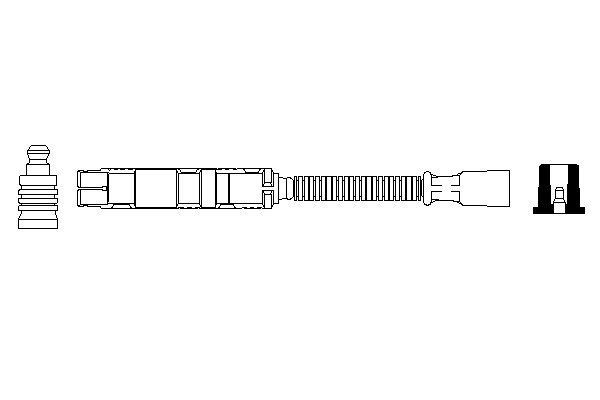 Juego de cables de bujias Bosch 0356912950 precio, desde 38,23 EUR