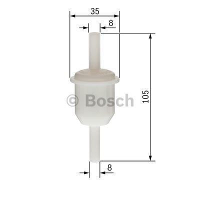 Filtro de gasoil Bosch 0450904058
