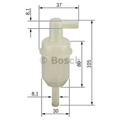Filtro de combustible 0450904077 Bosch