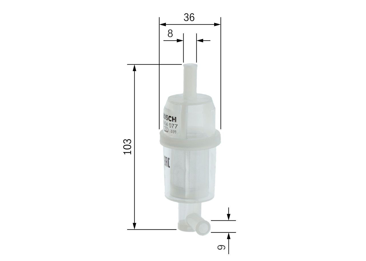 Filtro combustible Bosch 0450904077 precio, desde 2,38 EUR