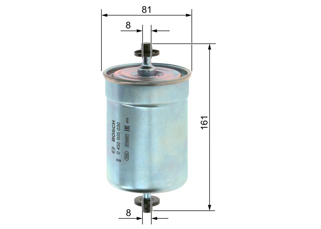 0450905030 Bosch Filtro de gasolina