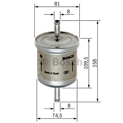 Comprar 0450905030 Bosch Filtro diesel