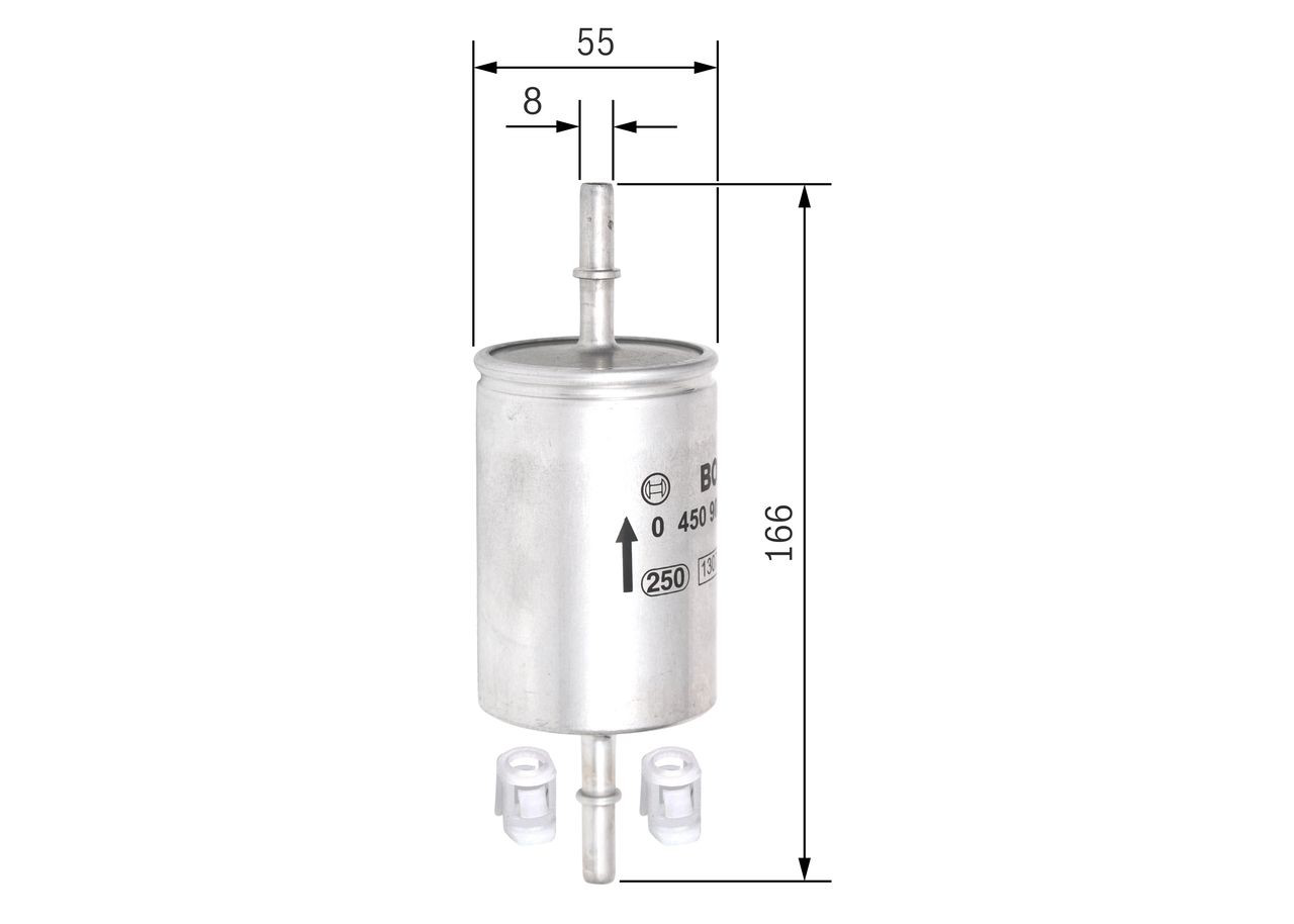 Filtro de combustible 0450905316 Bosch