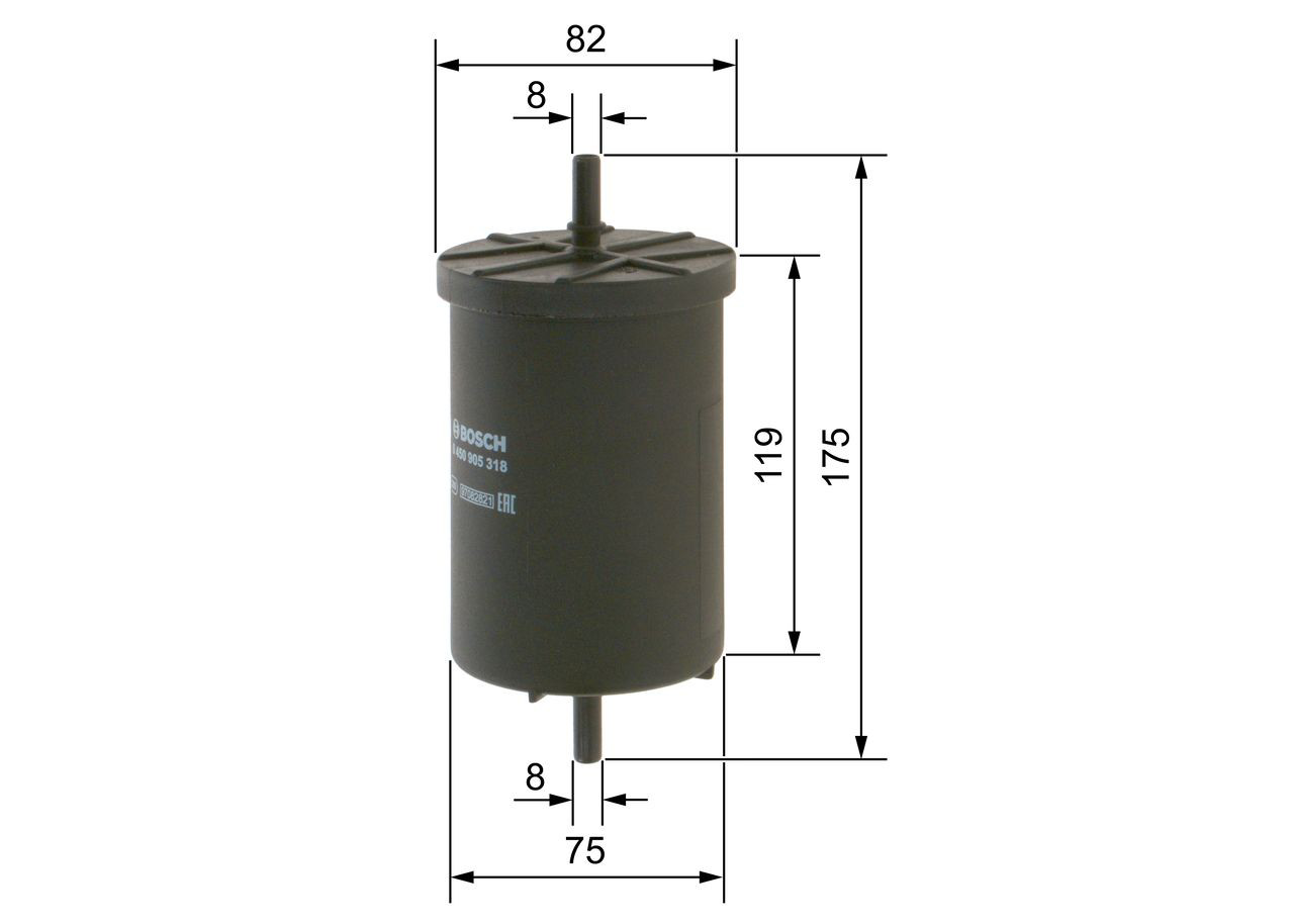 Comprar 0450905318 Bosch Filtro diesel