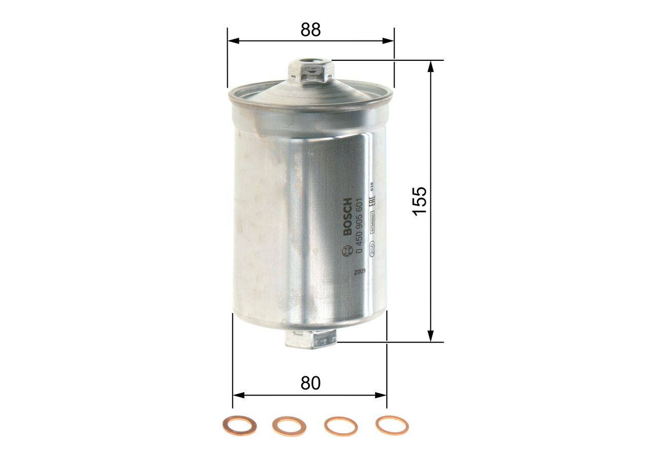 Filtro combustible Bosch 0450905601 precio, desde 15,27 EUR