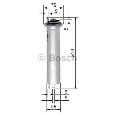 Filtro combustible Bosch 0450905960 precio, desde 58,54 EUR