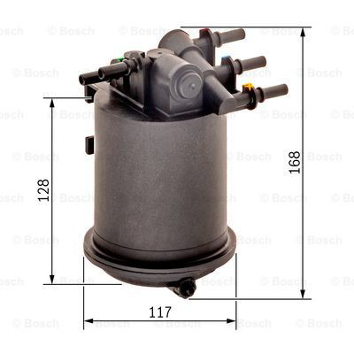 Filtro combustible Bosch 0450906461 precio, desde 19,77 EUR