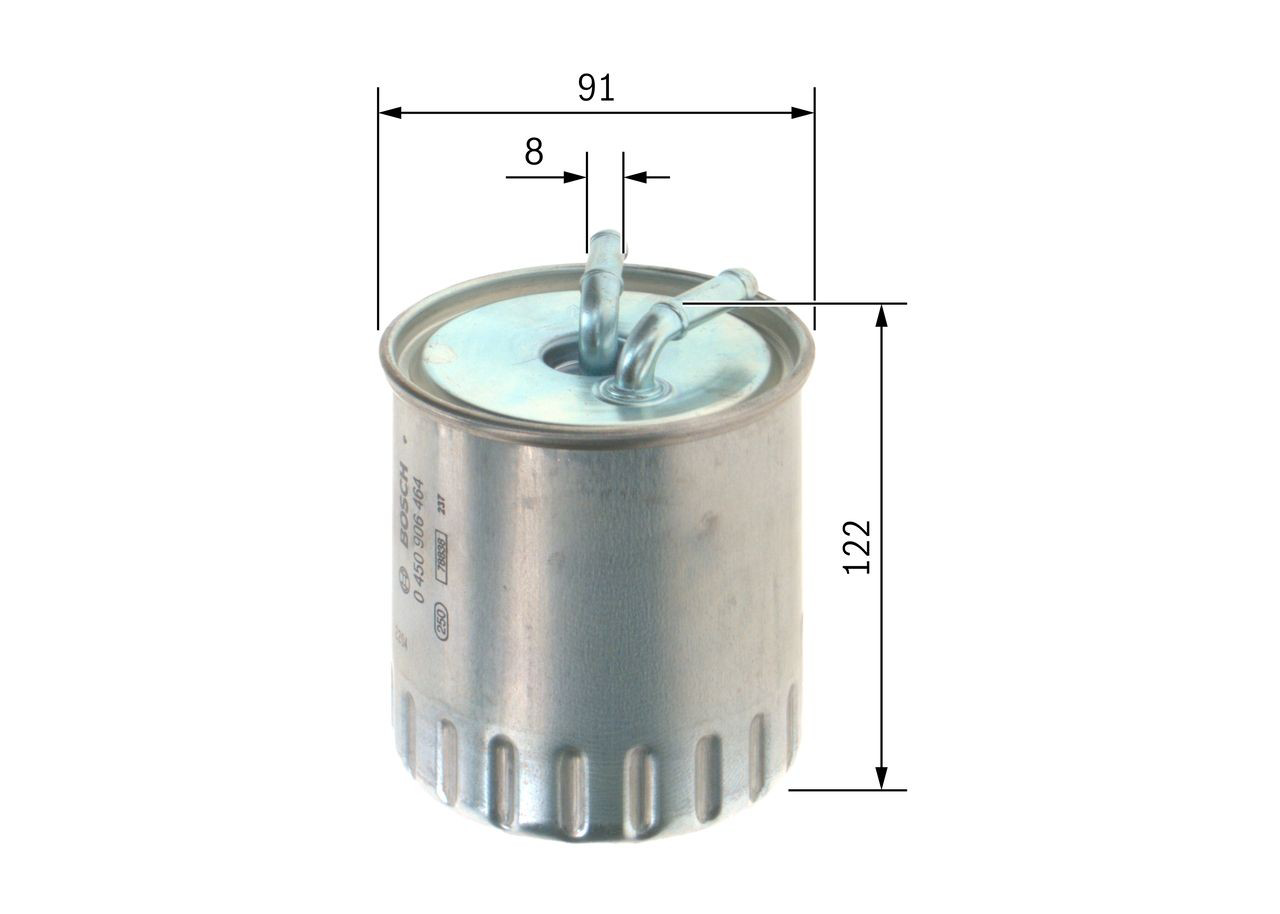 0450906464 Bosch Filtro de gasolina