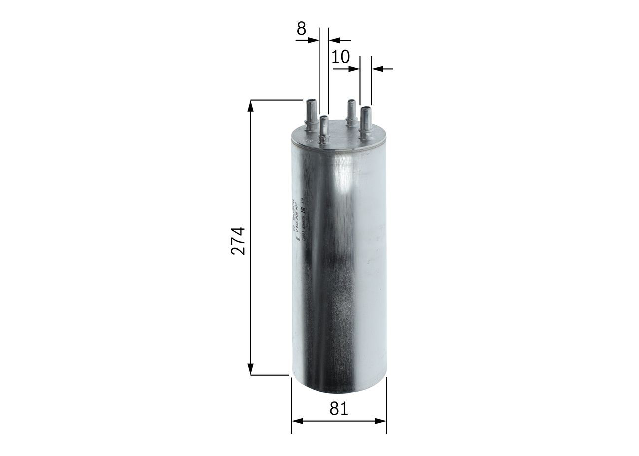 Comprar 0450906467 Bosch Filtro diesel
