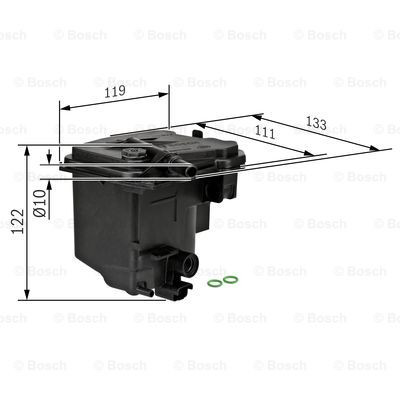 Filtro de combustible 0450907006 Bosch