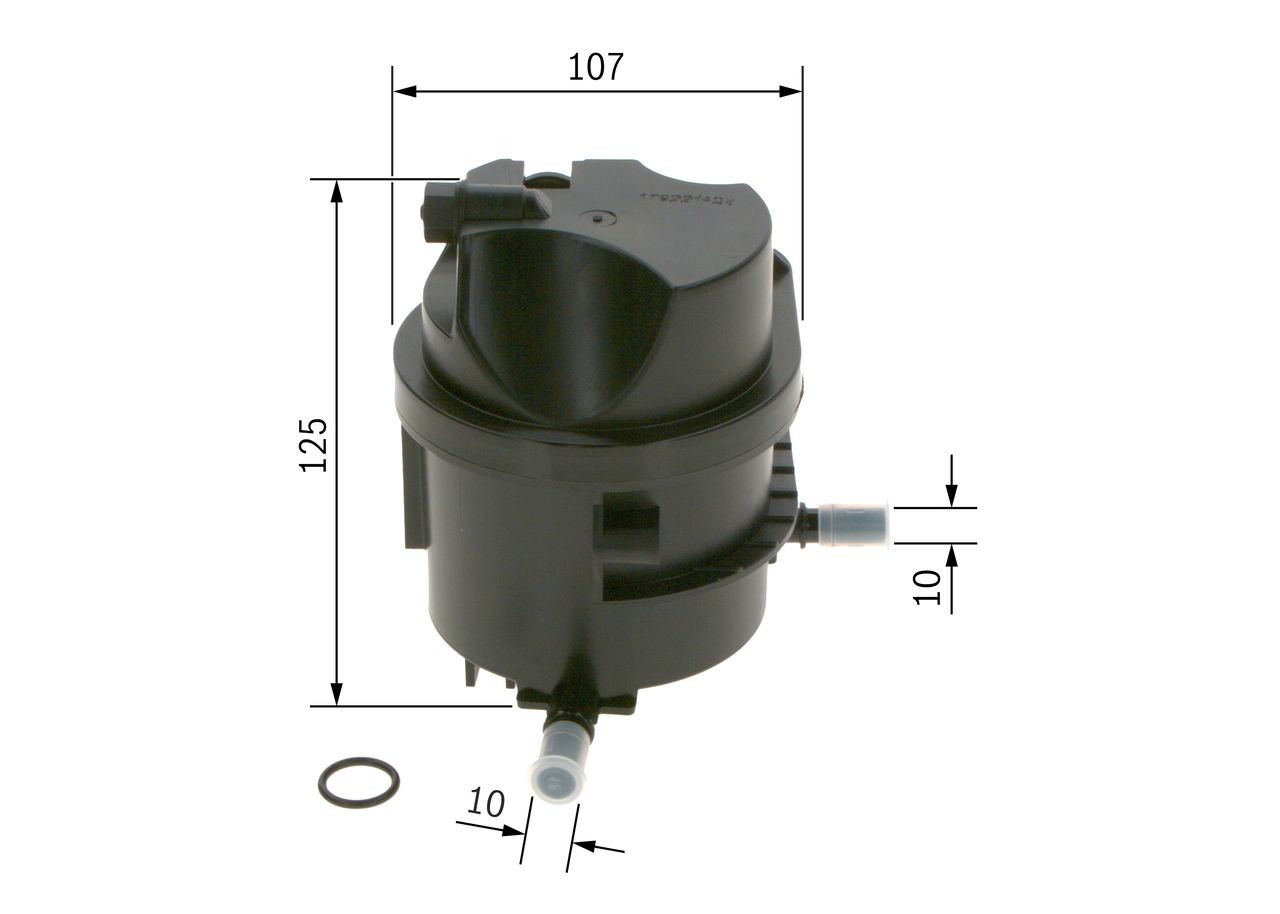 Filtro combustible Bosch 0450907007 precio, desde 25,44 EUR