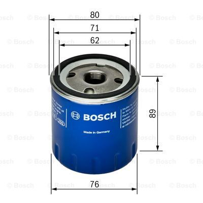 0451103261 Bosch Filtro aceite