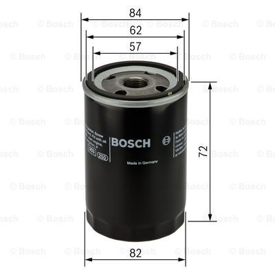0451103316 Bosch Filtro aceite