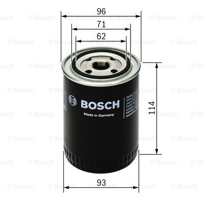 Filtro de aceite motor Bosch 0451104014