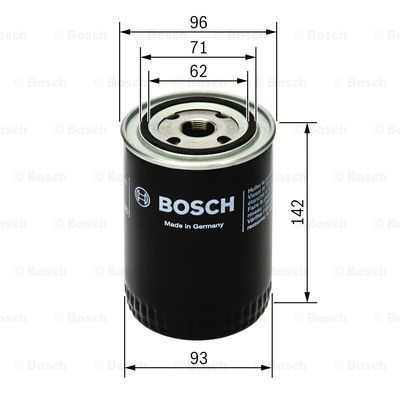 0451104066 Bosch Filtro aceite