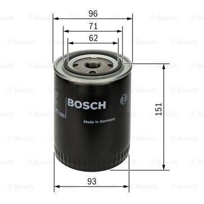 Filtro de aceite Bosch 0451203012 precio, desde 6,16 EUR
