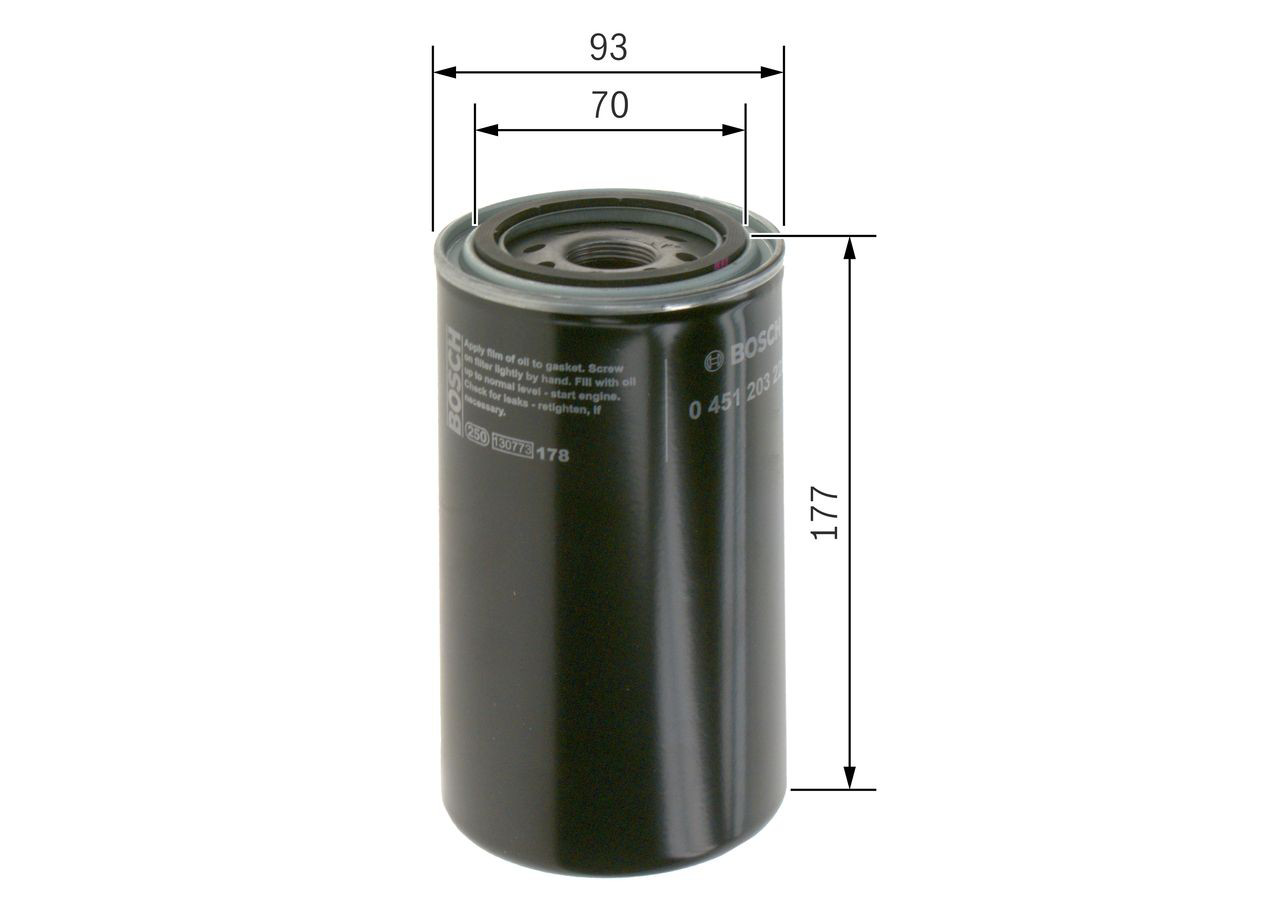 Filtro de aceite Bosch 0451203228 precio, desde 9,28 EUR