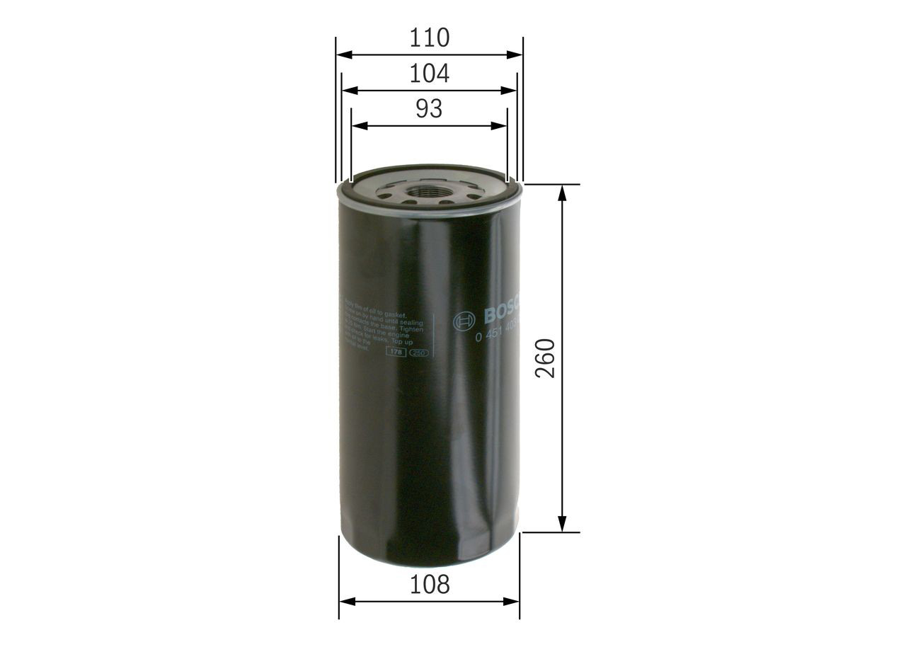 Comprar 0451403001 Bosch Filtros de aceite