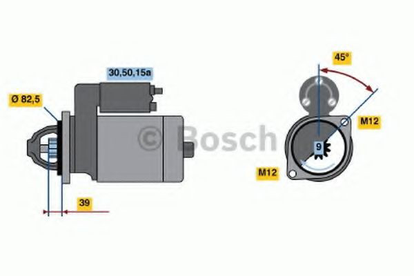0986013600 Bosch