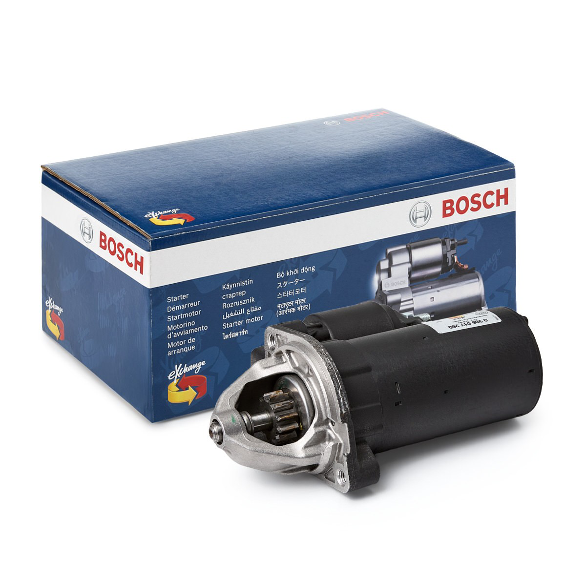Motor de arranque 0986017260 Bosch