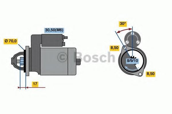 0986018570 Bosch