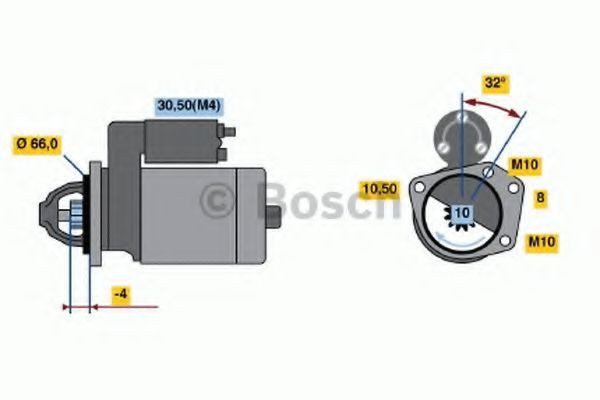0986020141 Bosch Arranque motores