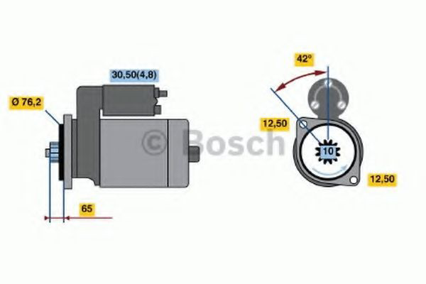 Comprar Motor de arranque Toyota Corolla  E12U a bajo precio