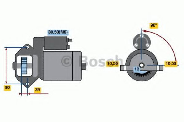 Burro de arranque  Bosch 0986021810 precio, desde 153,26 EUR