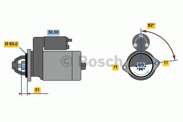 Comprar Motor de arranque Subaru Impreza III GH a bajo precio