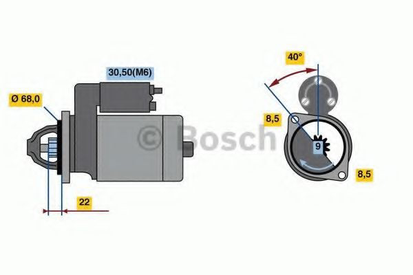 0986023660 Bosch