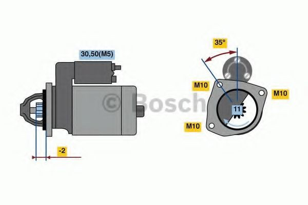 0986023850 Bosch