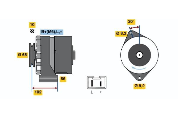 Comprar 0986034740 Bosch Dynamo
