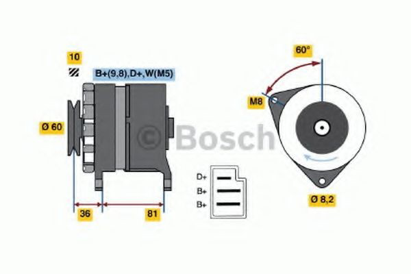 0986036020 Bosch