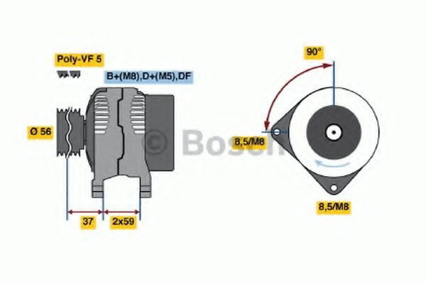 0986040350 Bosch