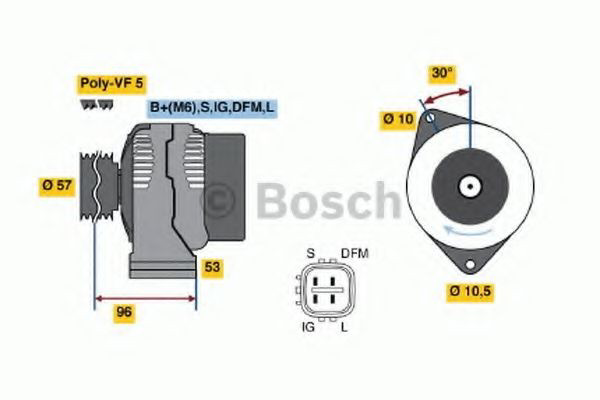 Alternador del motor Toyota Corolla desde 226,06 €