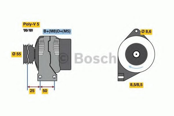0986049540 Bosch