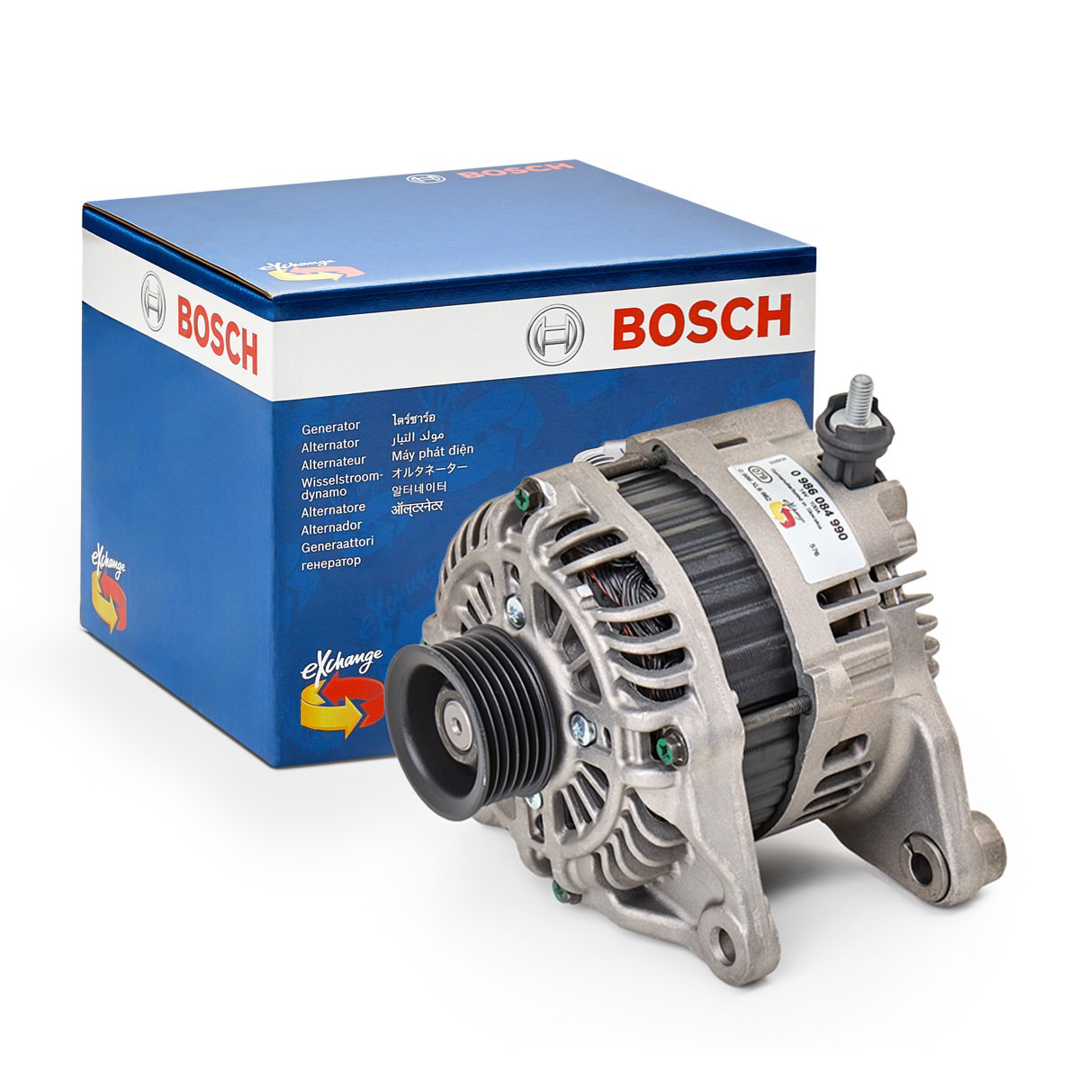 Alternador del motor Bosch 0986084990 precio, desde 107,45 EUR
