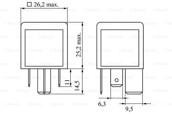 Relé de bujía de precalentamiento Bosch 0986332002 precio, desde 8,84 EUR