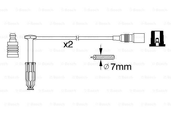 Juego de cables de bujias Bosch 0986356311 precio, desde 55,98 EUR