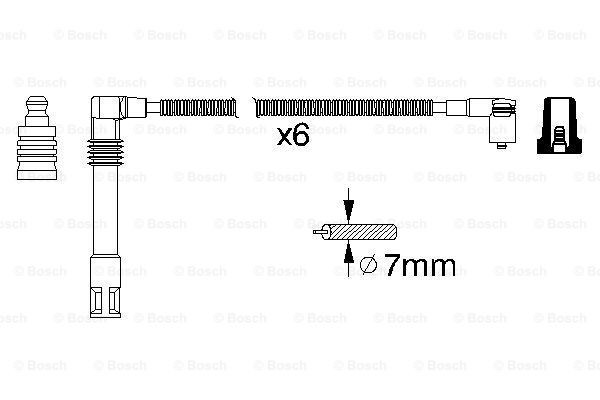 Comprar 0986356321 Bosch Cable de bujía