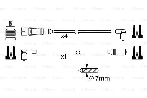 Comprar 0986356342 Bosch Cable de bujía
