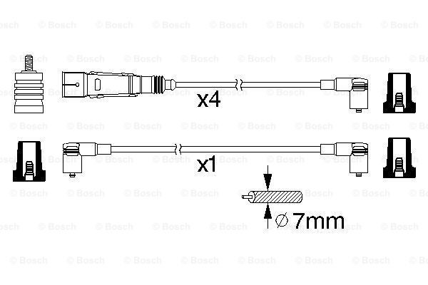 Cables de encendido Bosch 0986356360