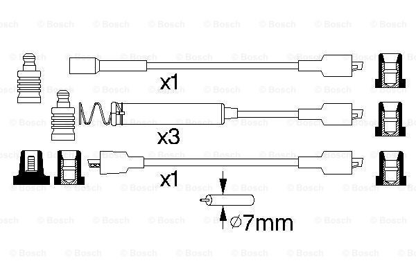 Comprar 0986356800 Bosch Cable de bujía