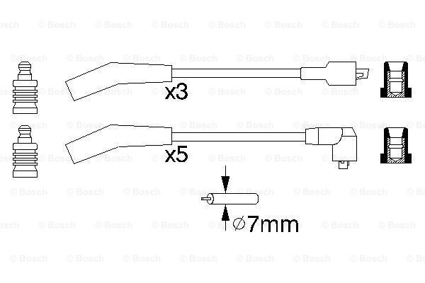 Comprar 0986356819 Bosch Cable de bujía