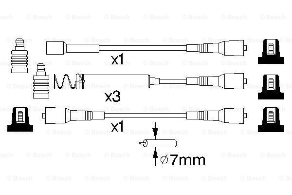 Cables de encendido Bosch 0986356850