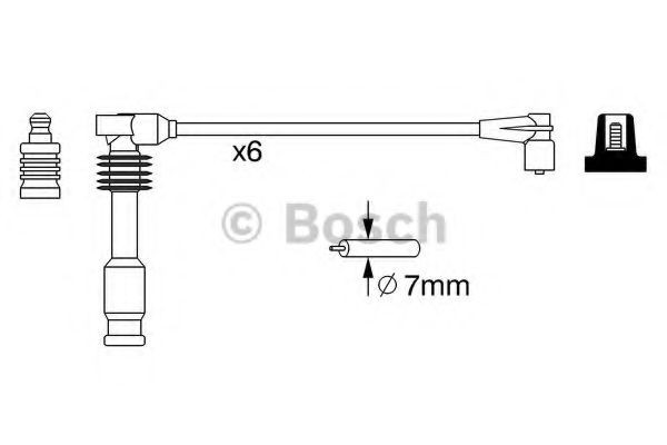 Cables de encendido Bosch 0986357050